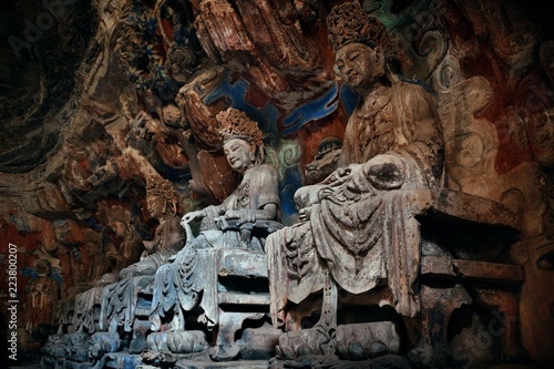 Dazu Rock Carvings photo