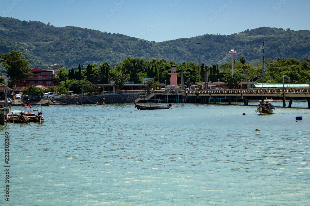 A day at the Pier in Chalong Phuket, Thailand
