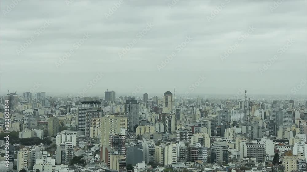 Buenos Aires Skyline On a Cloudy Day (Argentina). Buenos Aires Skyline On a Cloudy Day (Argentina).