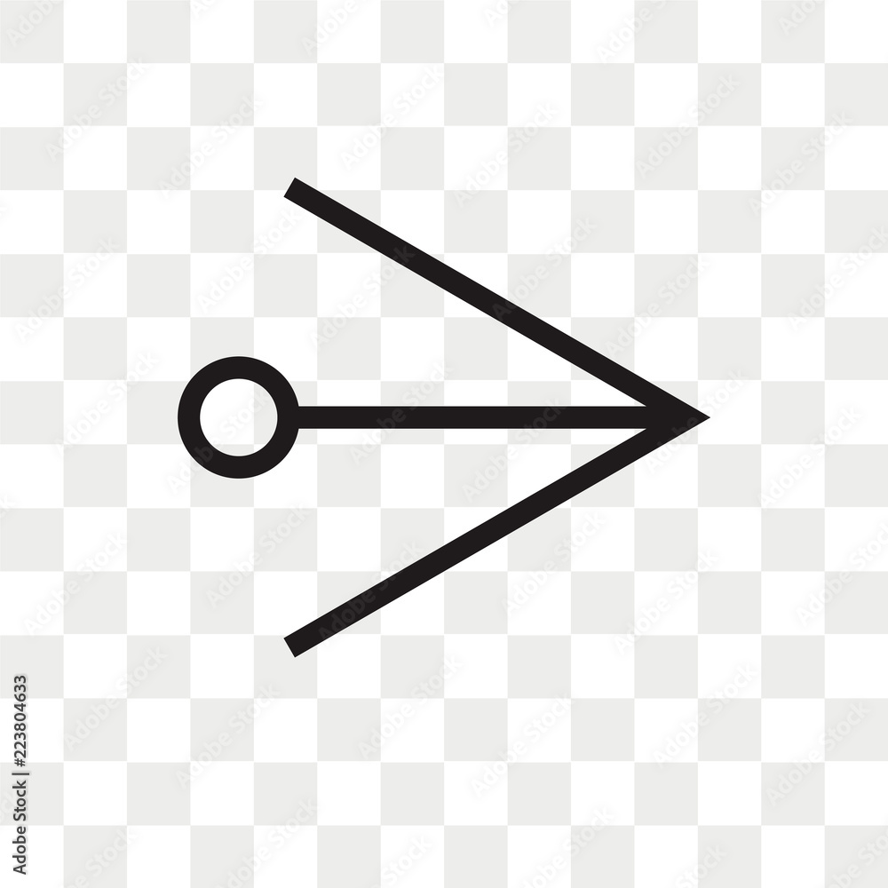 Right arrow vector icon isolated on transparent background, Right arrow logo design Right arrow vector icon isolated on transparent background, Right arrow logo design