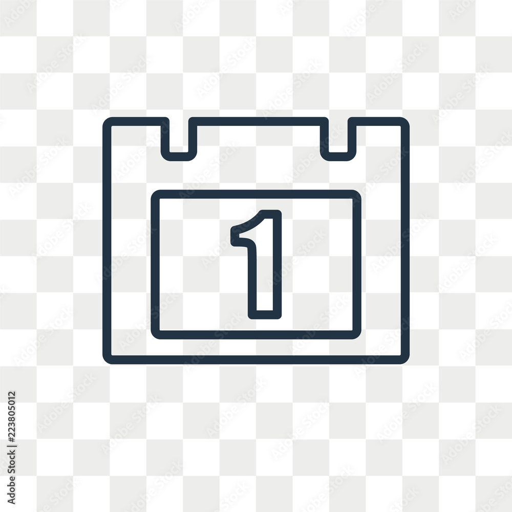Calendar vector icon isolated on transparent background, Calendar logo design Calendar vector icon isolated on transparent background, Calendar logo design