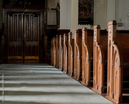 interior of church