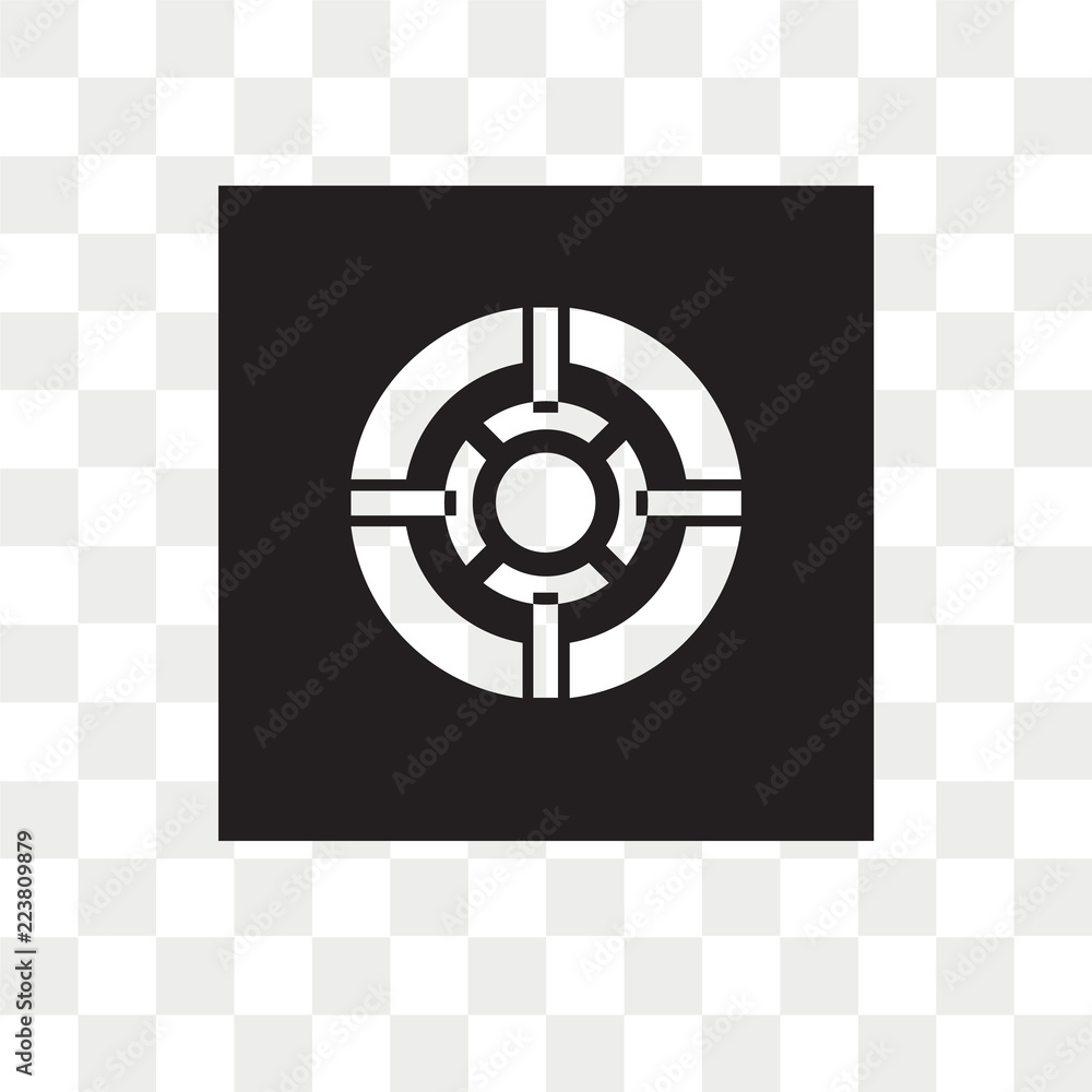 Circle vector icon isolated on transparent background, Circle logo design Circle vector icon isolated on transparent background, Circle logo design