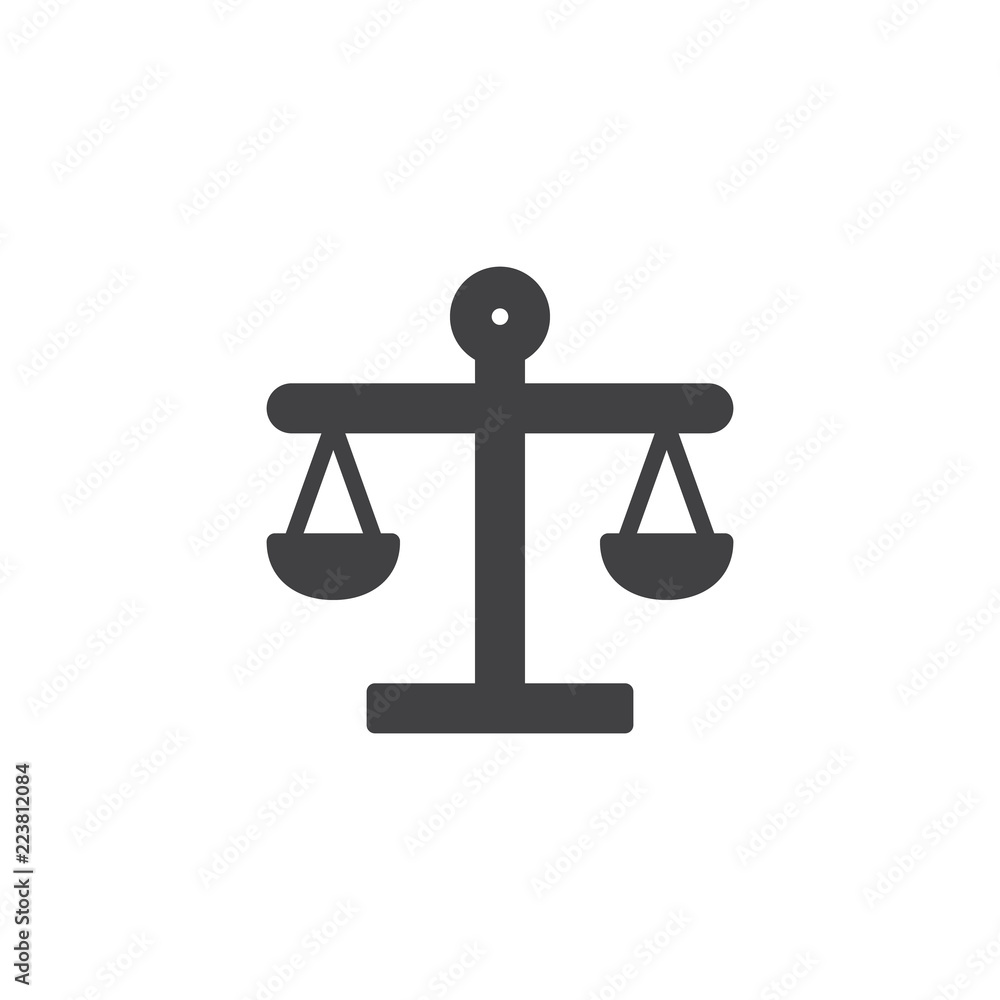 Balance vector icon. filled flat sign for mobile concept and web design. Scales simple solid icon. Libra symbol, logo illustration. Pixel perfect vector graphics Balance vector icon. filled flat sign for mobile concept and web design. Scales simple solid icon. Libra symbol, logo illustration. Pixel perfect vector graphics