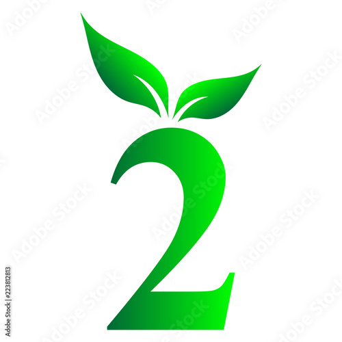 Arabic number, 2