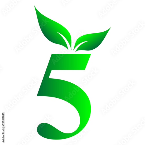 Arabic number, 5