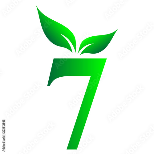 Arabic number, 7