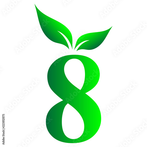 Arabic number, 8