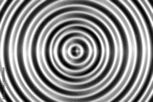 Blurred of gray swirl on black background