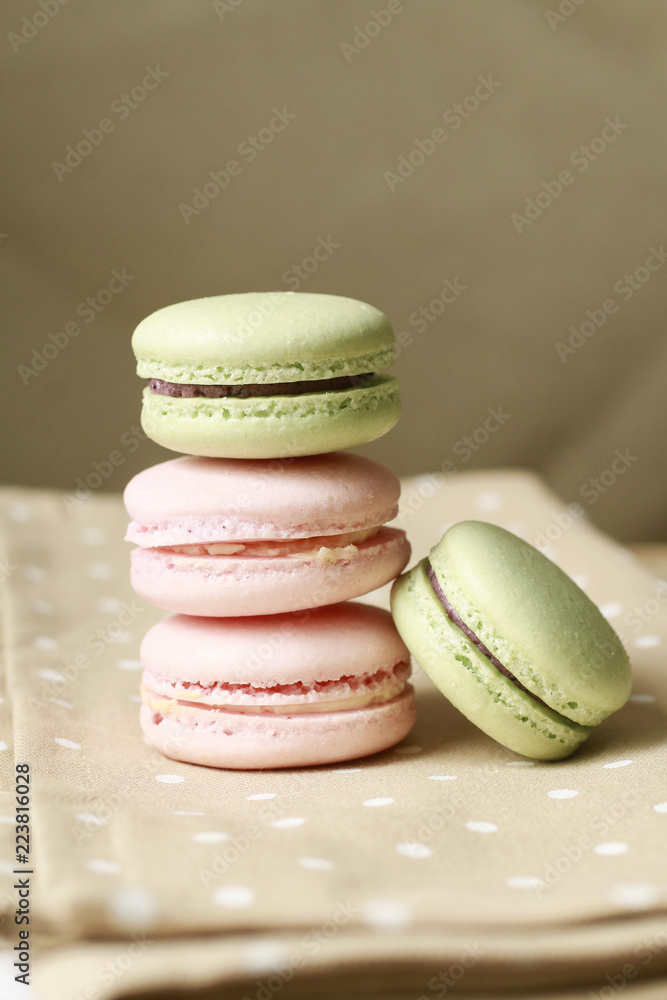 French macaroons dessert French macaroons dessert