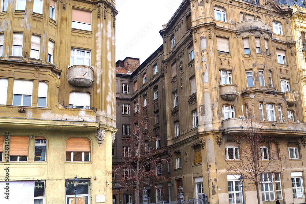 Old building in Budapest,Hungary