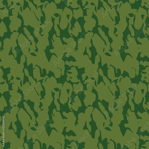 Camouflage pattern. Seamless. Military background. Soldier camou