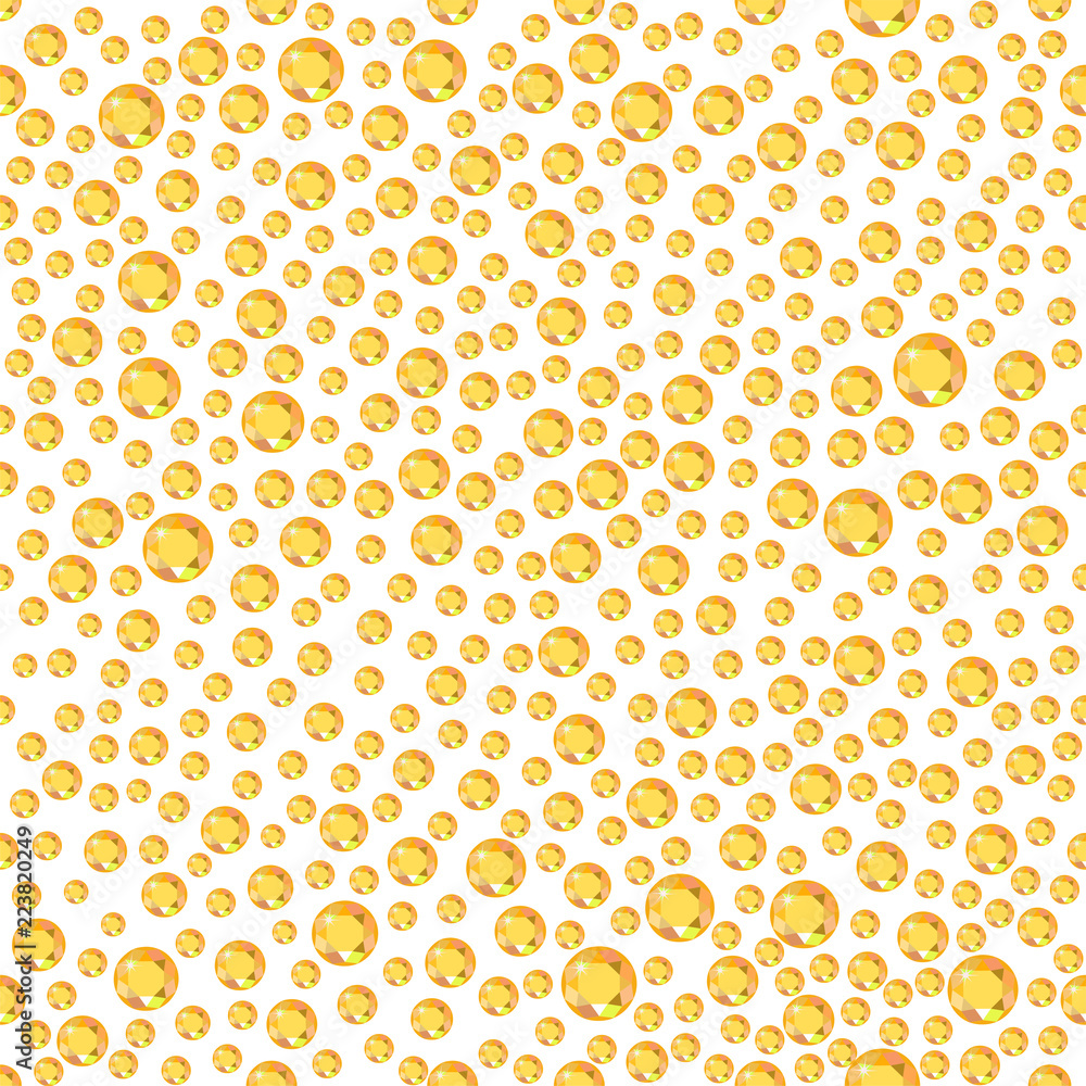Scattered golden rhinestones Scattered golden rhinestones