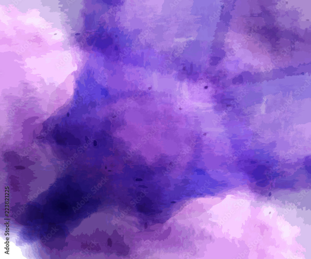 Hand painted dark blue purple watercolor backgrounds.