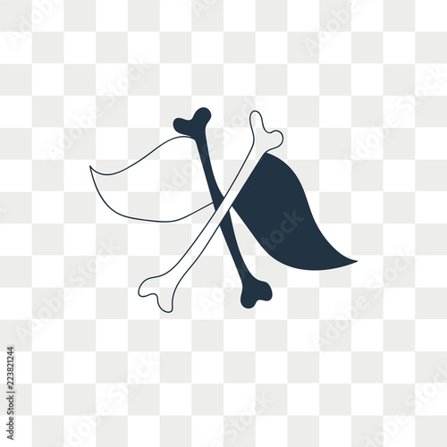 Flag vector icon isolated on transparent background, Flag logo design