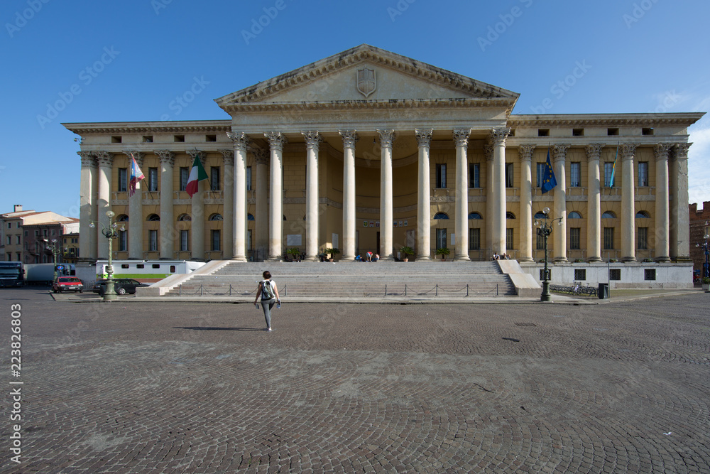 Fototapeta premium Verona Municipio piazza Bra