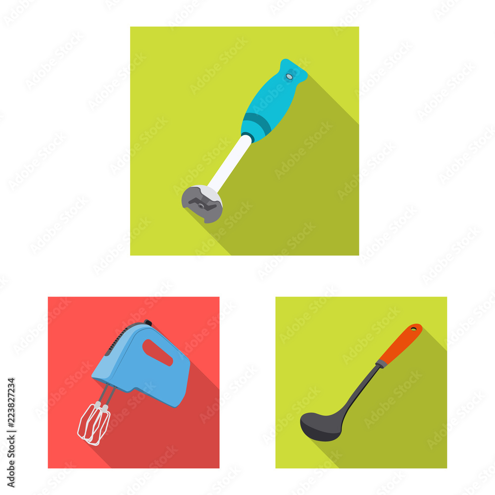Isolated object of kitchen and cook symbol. Collection of kitchen and appliance stock symbol for web. Isolated object of kitchen and cook symbol. Collection of kitchen and appliance stock symbol for web.