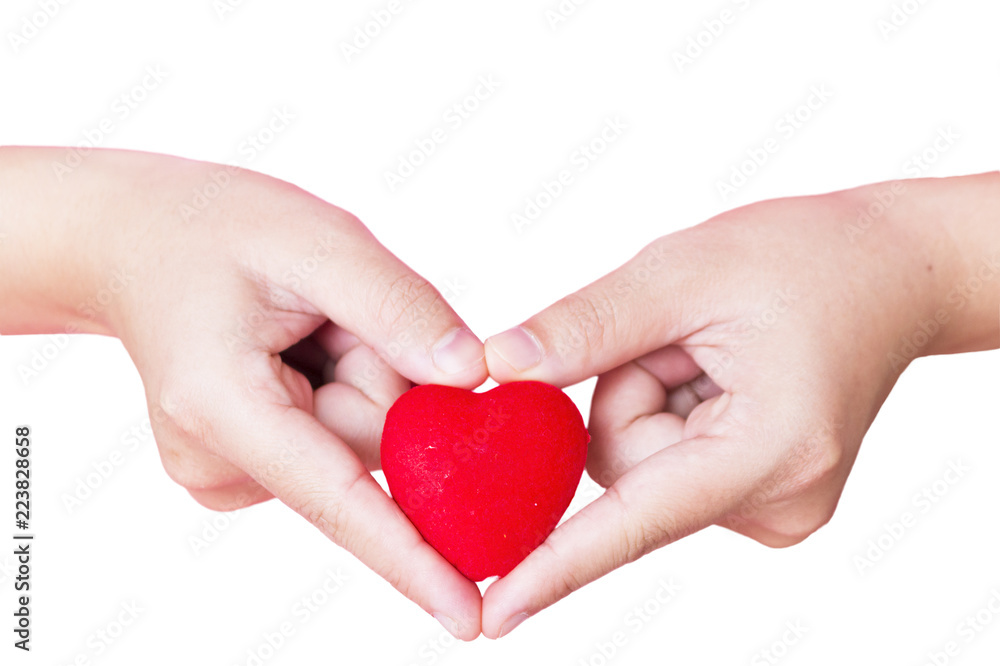 World Heart Day Concept: red heart background World Heart Day Concept: red heart background