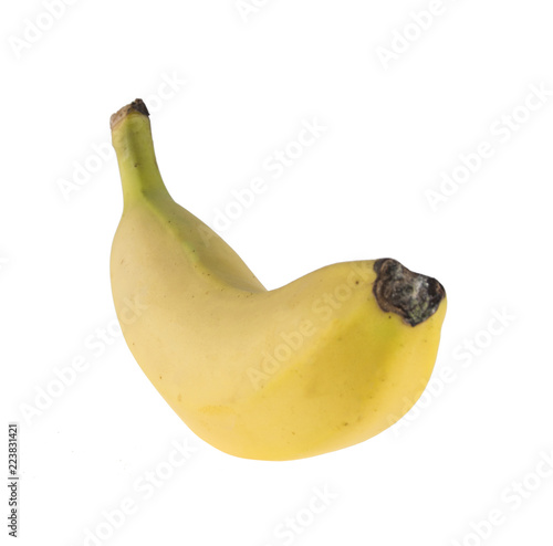 bananas isolated on white background photo