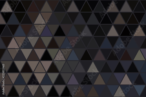 Abstract conceptual geometric triangle strip. Texture, vector, drawing & wallpaper.