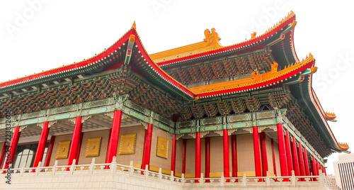 Landscape of chiang kai shek memorial hall in taiwan