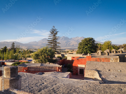 Santa Catalina Monastery in Arequipa, Peru