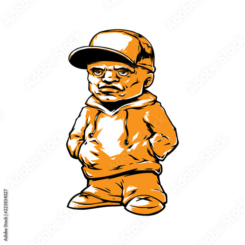 Urban man. Sport style. Vector illustration, eps 10.