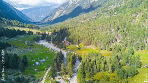 Uzunkol valley. Caucasus
