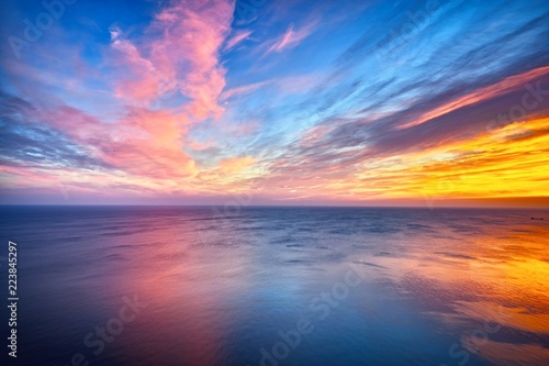 Kurz vor Sonnenaufgang an der Ostsee auf Rügen © RuZi