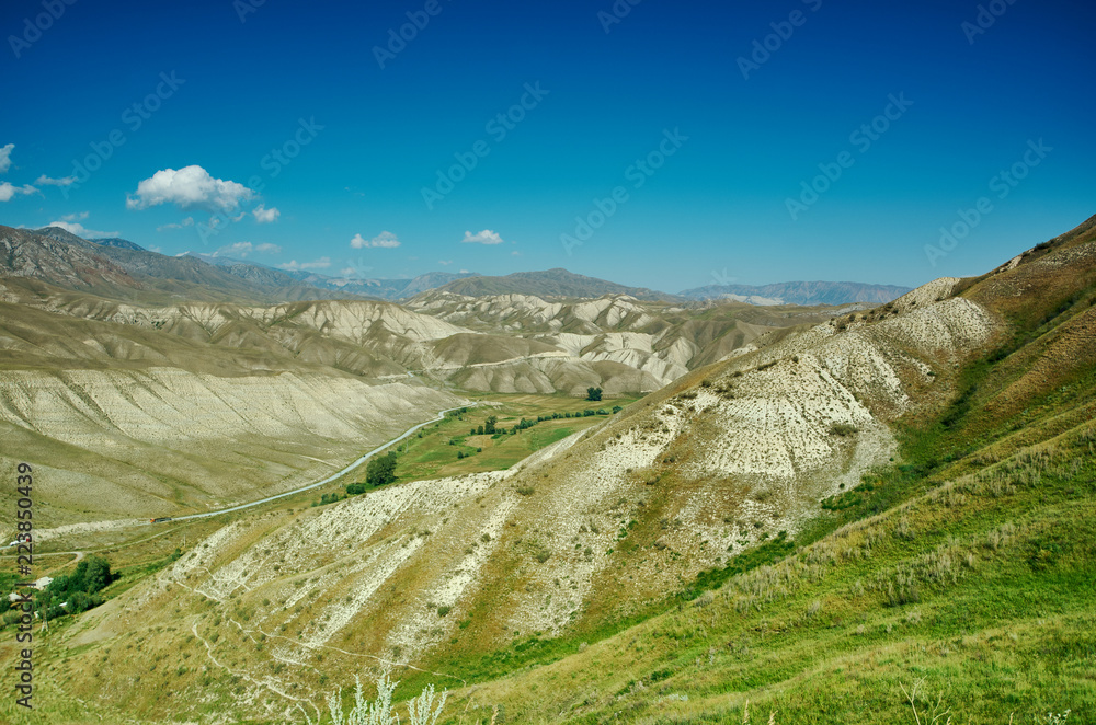 Naklejka premium Mountain plateau