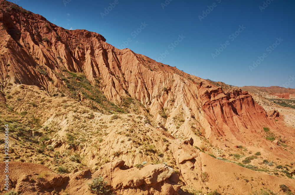 Fairy Tale Canyon, Kyrgyzstan.