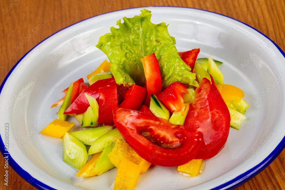 Vegetable tomato salad Vegetable tomato salad
