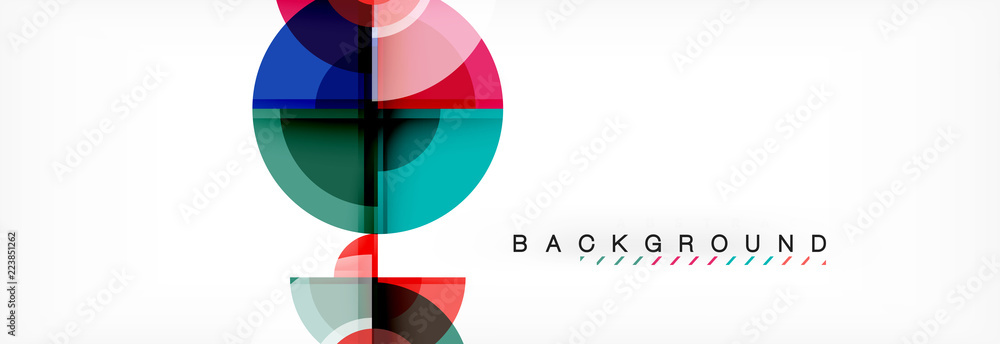 Circle abstract background Circle abstract background