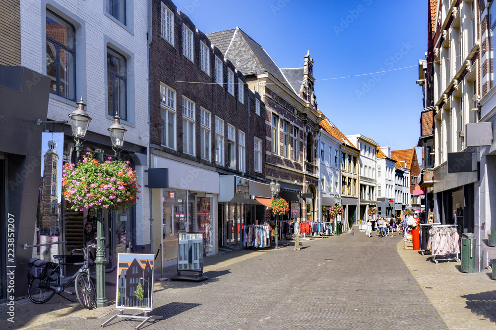 Einkaufsstraße in der Altstadt von Venlo
