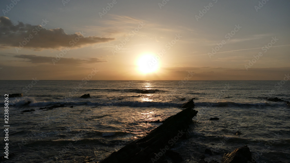 日の出　平磯海岸　白亜紀層