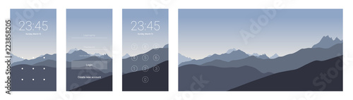 Interface and background
