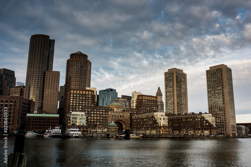 Naklejka premium Boston