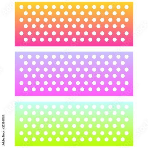 polkadot pattern background vector graphic