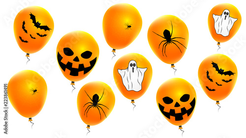 Air Balloons of Halloween