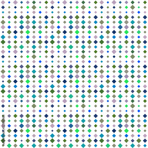 Abstract seamless pattern background with multicolored various rhombuses.