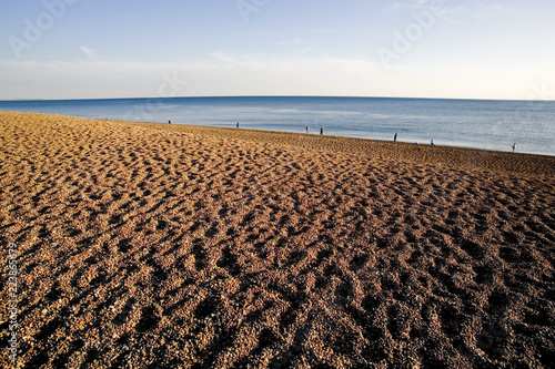 england dorset coast chesil beach photo