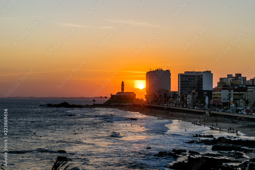 Por do Sol Morro do Cristo