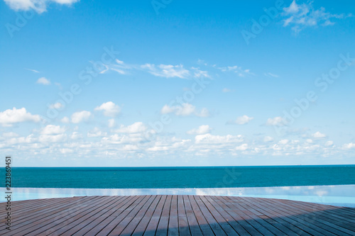 infinity pool with ocean view
