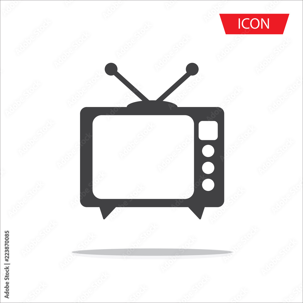 TV icon , Monitor vector icon pc Icon. Desktop Computer sign isolated on white background. TV icon , Monitor vector icon pc Icon. Desktop Computer sign isolated on white background.