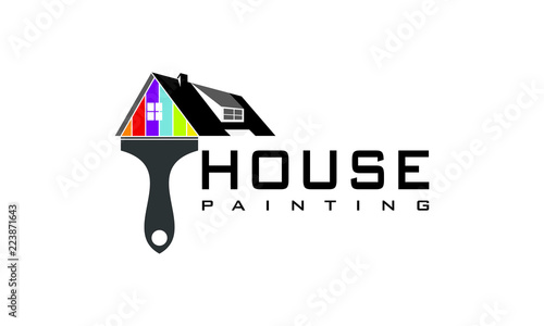 House painting vector