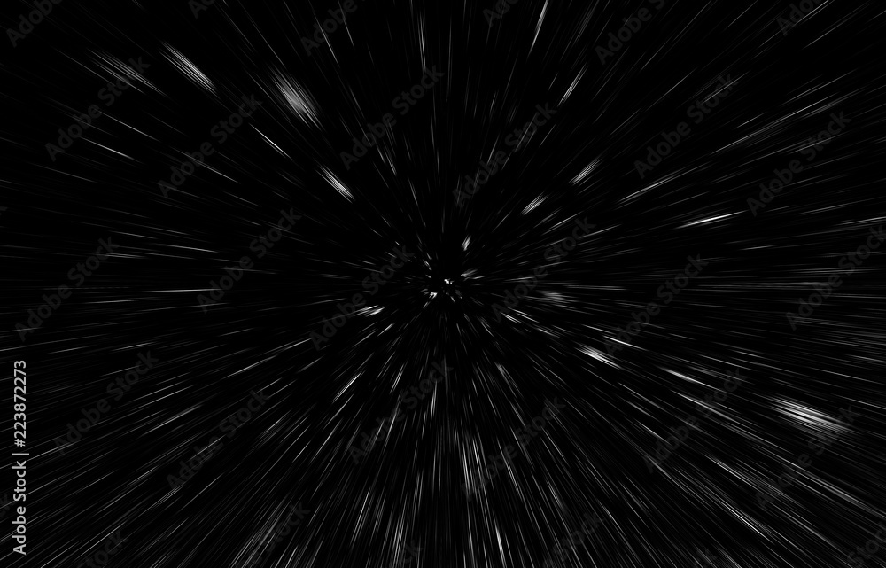 Bokeh white lines on black background, abstraction, abstract speed light motion blur texture, particle or space traveling, black and white extrusion effect Bokeh white lines on black background, abstraction, abstract speed light motion blur texture, particle or space traveling, black and white extrusion effect