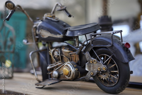 Beautiful metal motorcycle toy model 