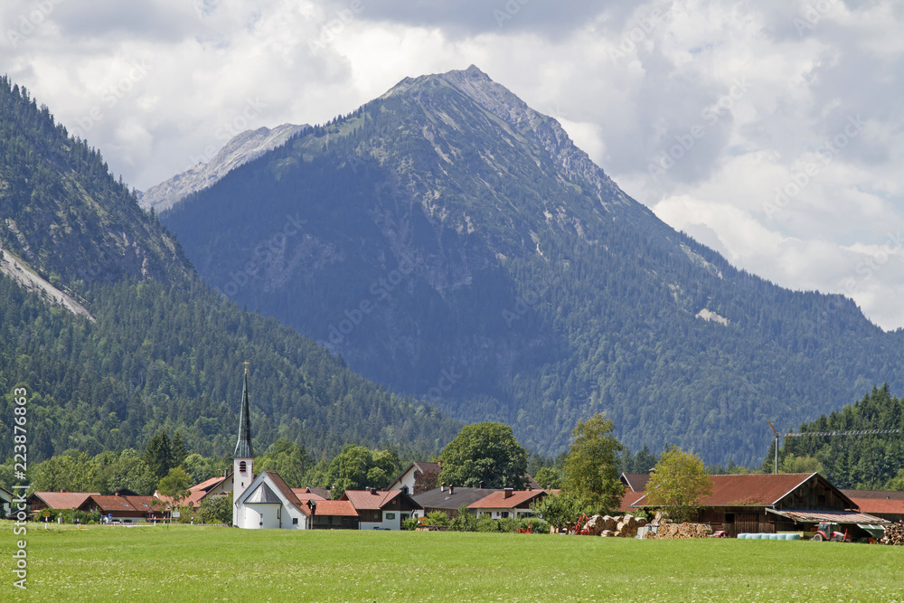 Graswang in Oberbayern