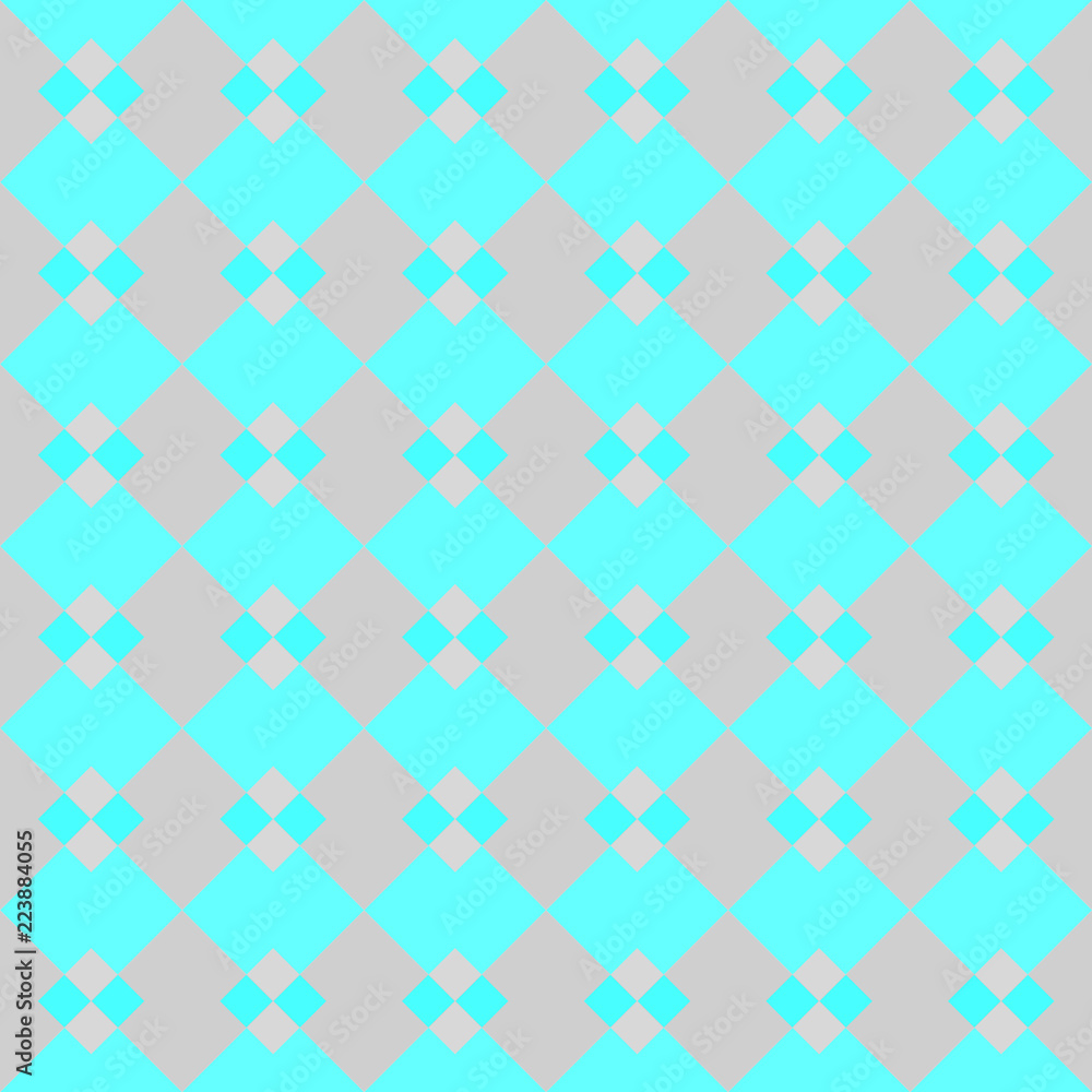 Seamless pattern background from a variety of multicolored squares.