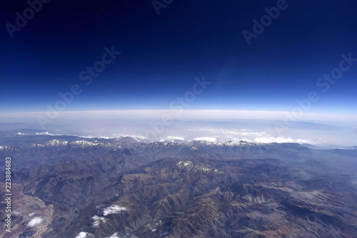 Принти на полотні View from plane